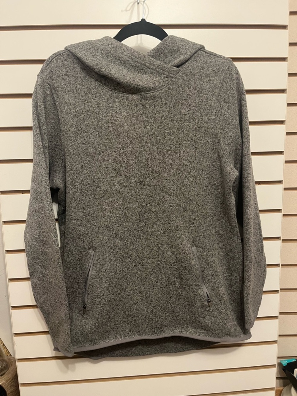 🧡 3/$15 Old Navy Active Heather Gray Pullover Hoodie